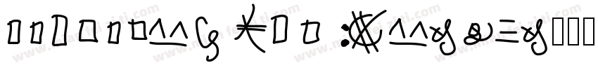 VerbenaC BoldJa0930字体转换